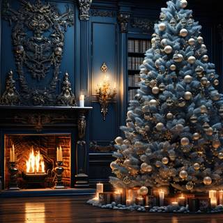 Sparkling Festive Christmas Tree