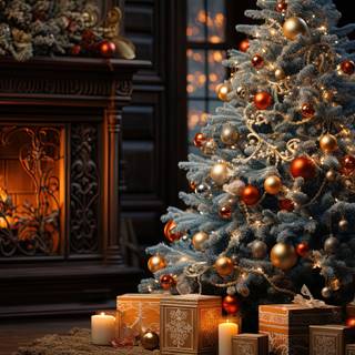 Sparkling Festive Christmas Tree