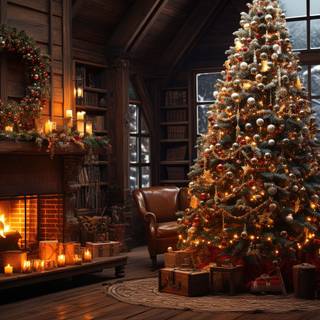 Sparkling Festive Christmas Tree