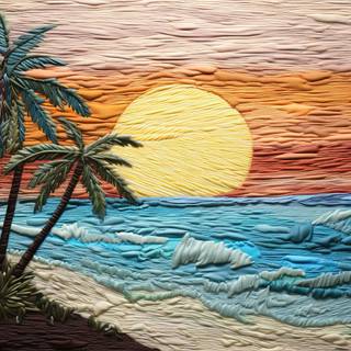 Serene Sunset Paradise