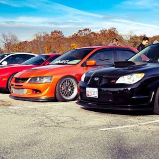 JDM car meet