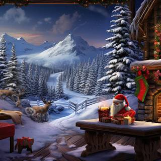 Enchanted North Pole Retreat