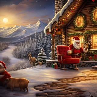 Enchanted North Pole Retreat