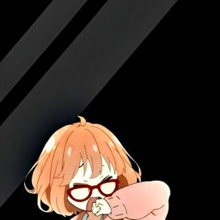 Mirai Kuriyama (Kyoukai No Kanata) Phone Wallpaper