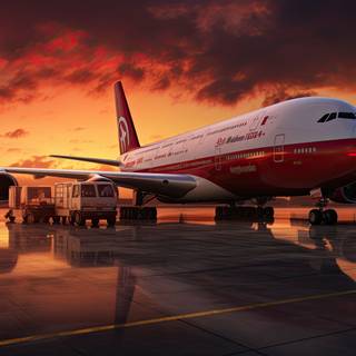 Skies Alive A Dynamic Airport Scene