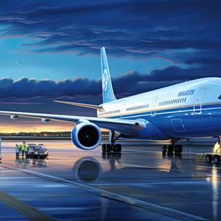 Skies Alive A Dynamic Airport Scene