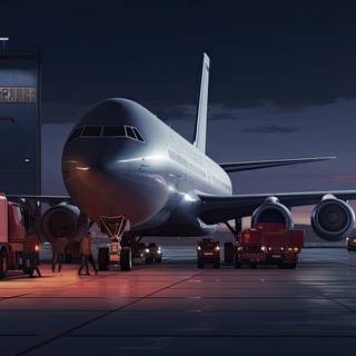 Skies Alive A Dynamic Airport Scene