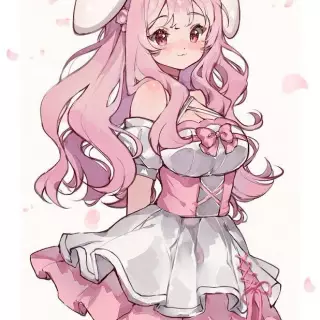 cute bunny anime girl