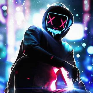 Cool hyperneon wallpaper