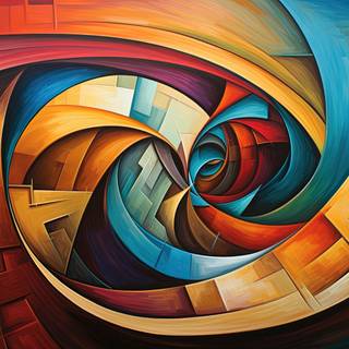 Spiraling Natures Pattern