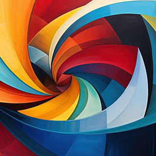 Spiraling Natures Pattern