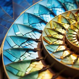 Spiraling Natures Pattern