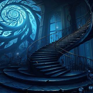 Spiraling Natures Pattern