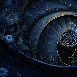 Spiraling Natures Pattern