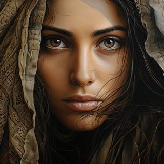 Embroidered Lady of the Night