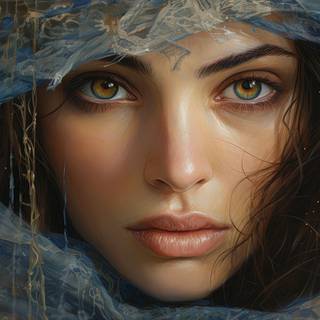 Embroidered Lady of the Night