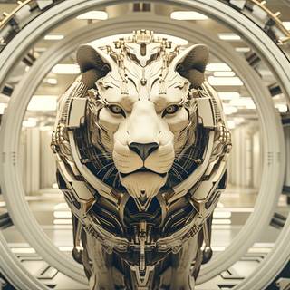 Clockwork Beast of the Steampunk Zoo