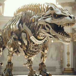 Clockwork Beast of the Steampunk Zoo