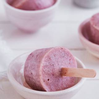 Strawberry and banana ice cream