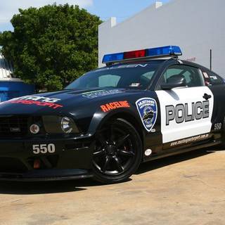 Pretty nice police car