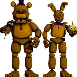 FREDBEAR AND SPRING BONNIE 1983