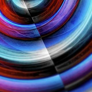 iphone 15 Pro Max Wallpaper Color Spirals