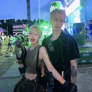 My best friend Mi-cha and my  best friebd Baek-hyeon, they are such a cute couple