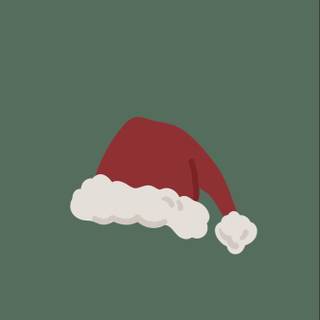 christmas hat wallpaper