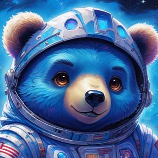 Kawaii Galaxy Bear 2