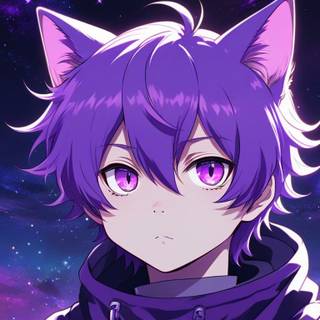 Galaxy Anime Boy