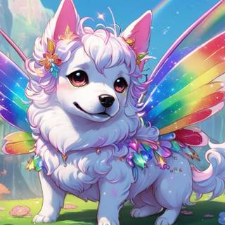 Rainbow Puppy 3