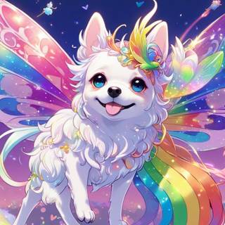 Rainbow Puppy 4