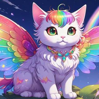 Rainbow Kitty 1