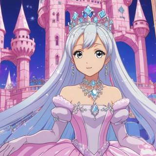 Diamond princess in a diamond castle 2