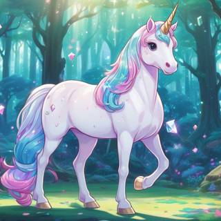 Diamond unicorn