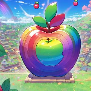 Rainbow Apple