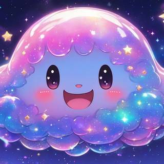 kawaii galaxy blob 3