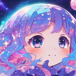 galaxy girl blob 2