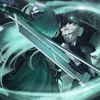Sephiroth and Cloud