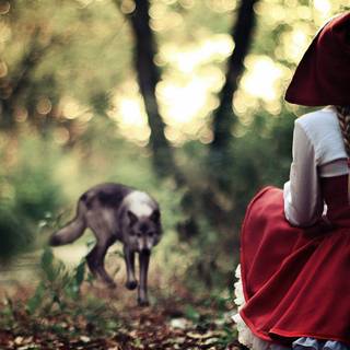 Little Red Riding Hood and the Wolf