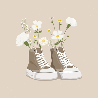 flower  converse