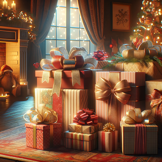 Festive Presents by robokoboto
