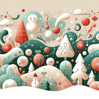 Enchanting Christmas Whimsy  by robokoboto