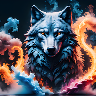 Paintful Wolf