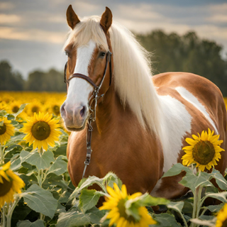 Sunflower clydesdale