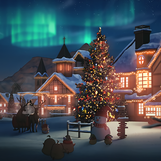 Aurora at Christmas