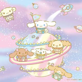 Planet Cinnamoroll Kawaii