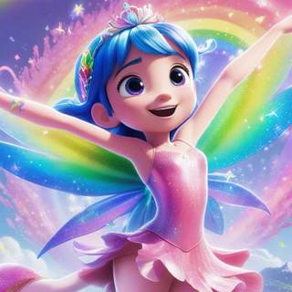 disey pixar rainbow fairy