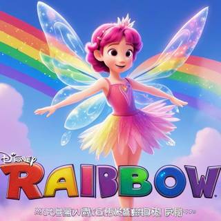 disney pixar rainbow fairy