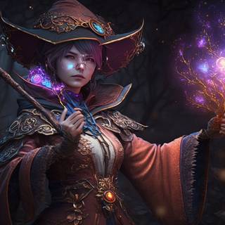 The powerful Enchanter Queen